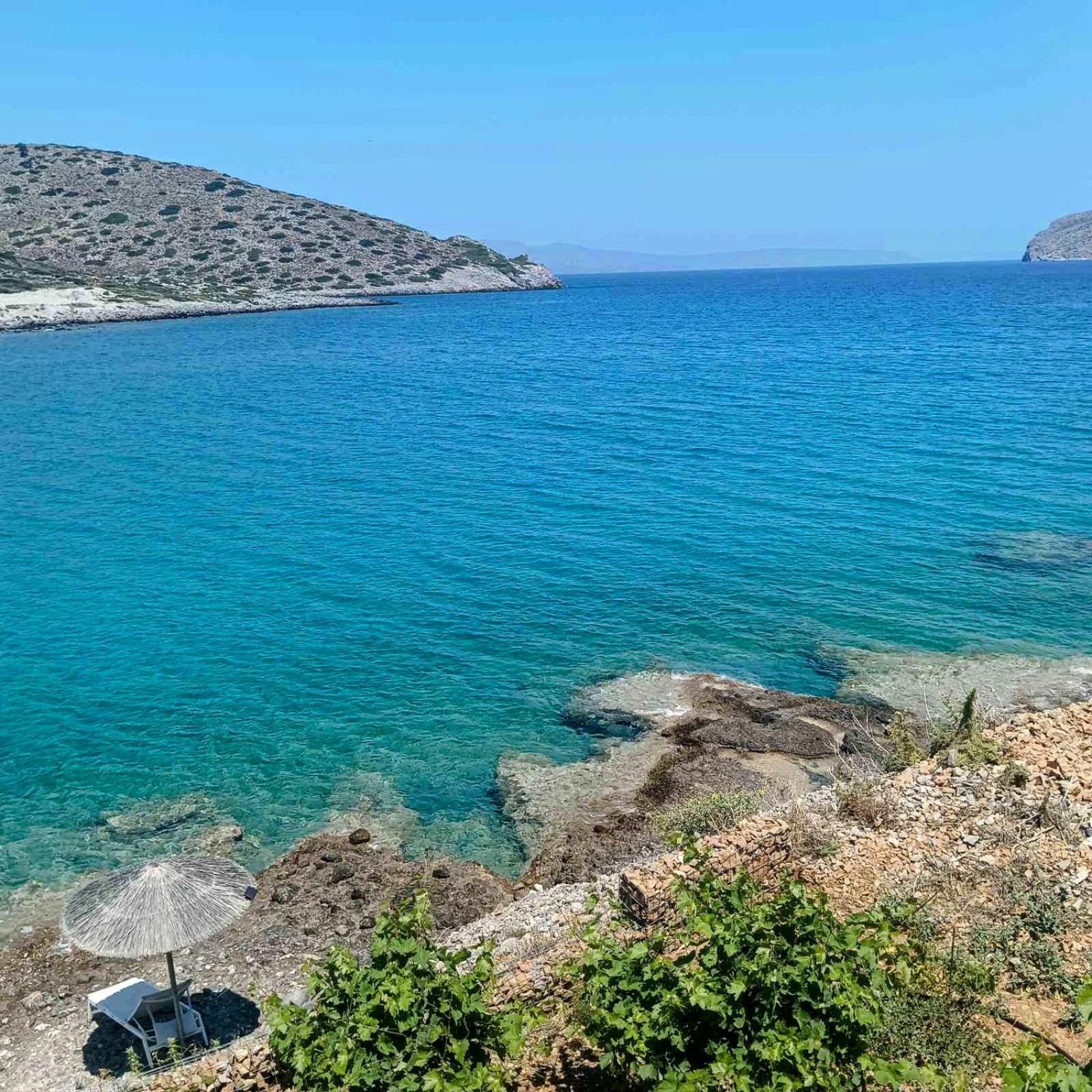 Tholos Alexandra'S Beachfront House Kavoúsion Esterno foto