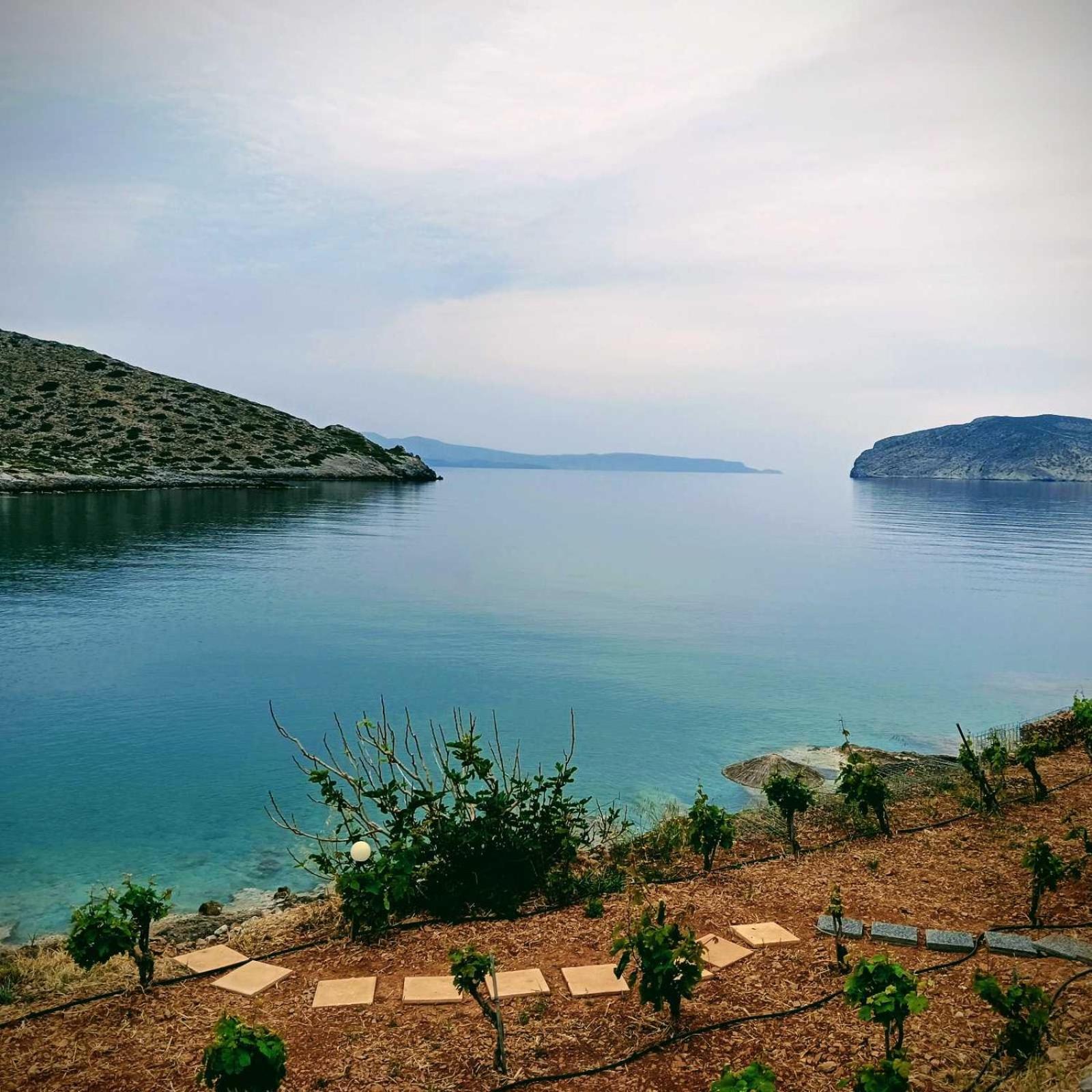 Tholos Alexandra'S Beachfront House Kavoúsion Esterno foto